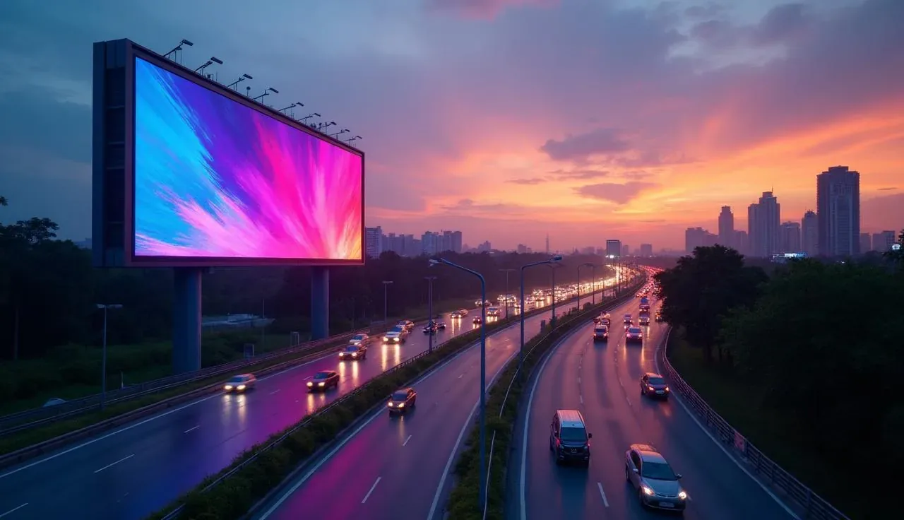 Silk Highway outdoor advertising billboard site