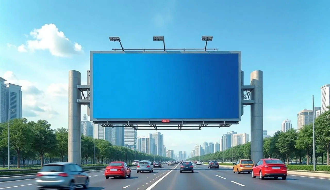 Silk Highway outdoor advertising billboard site